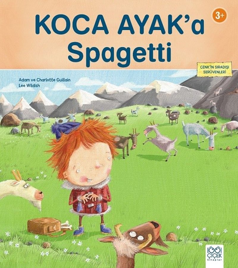 Koca Ayak'a Spagetti kitap kapağı