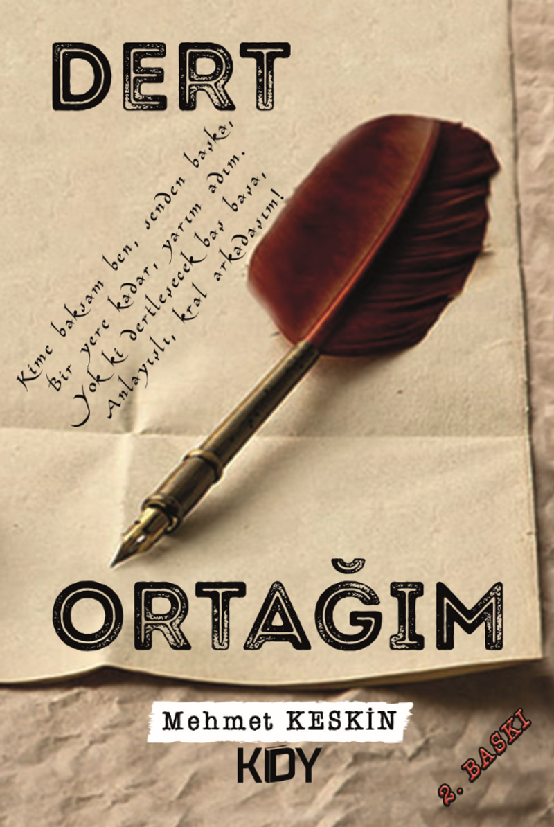 Dert Ortağım kitap kapağı