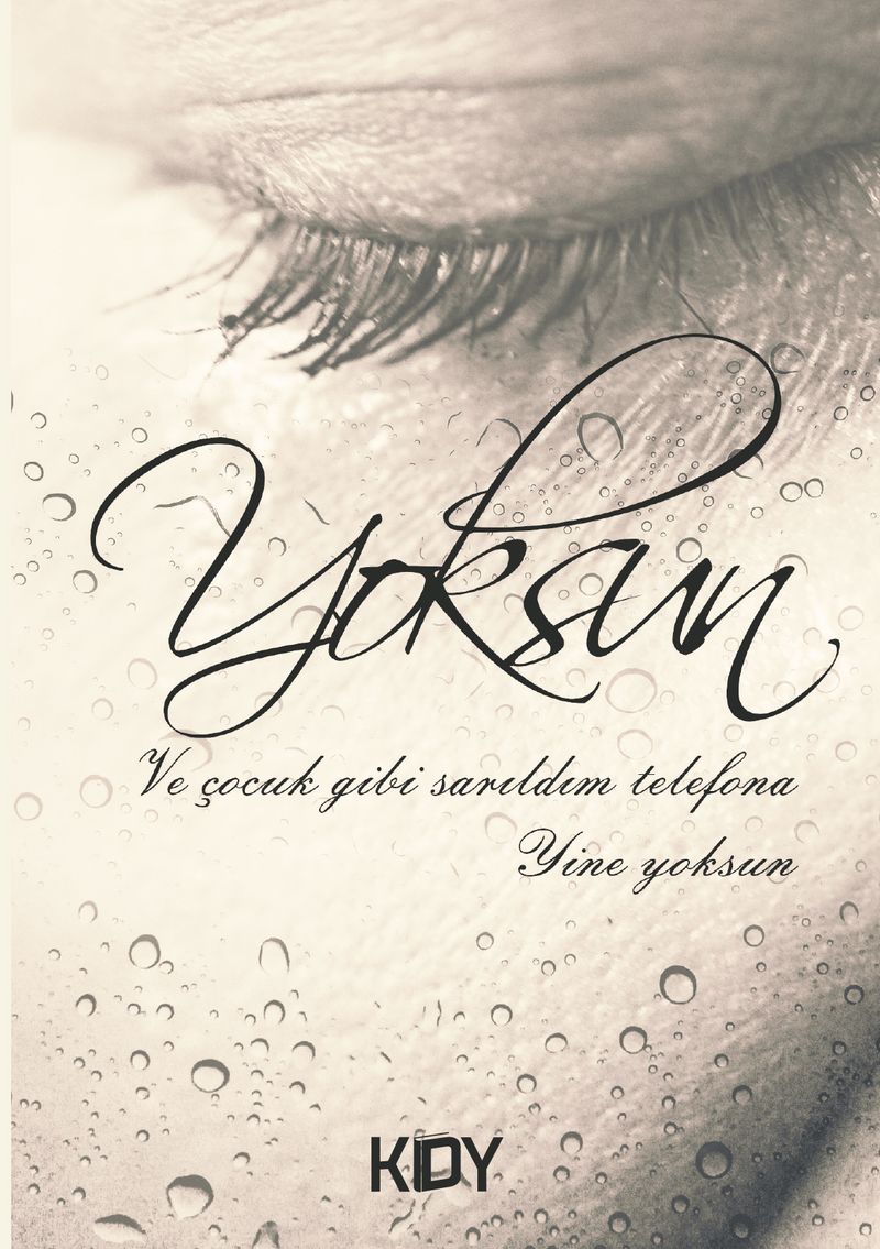 Yoksun kitap kapağı