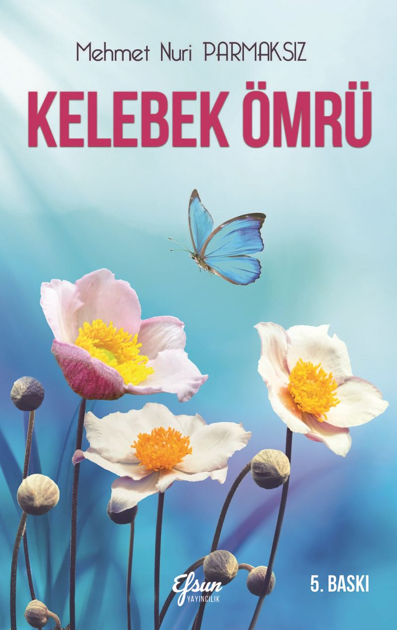 Kelebek Ömrü kitap kapağı