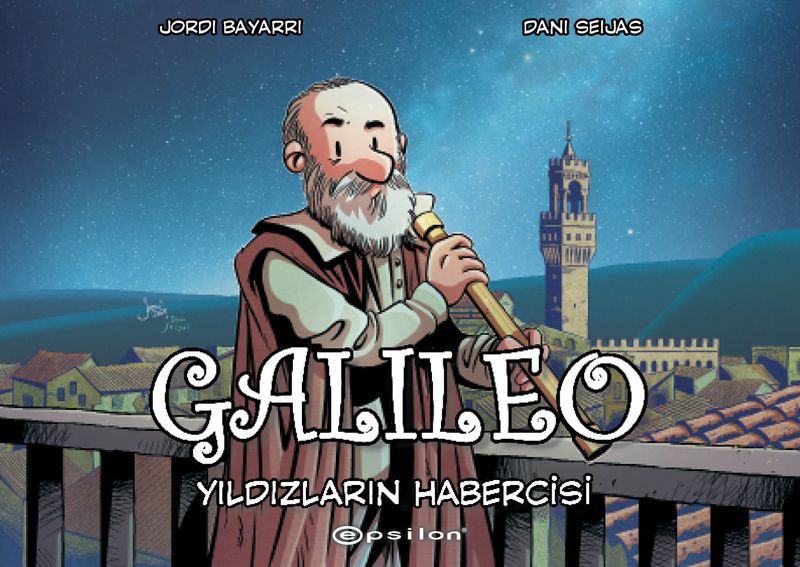 Galileo: Yıldızların Habercisi kitap kapağı