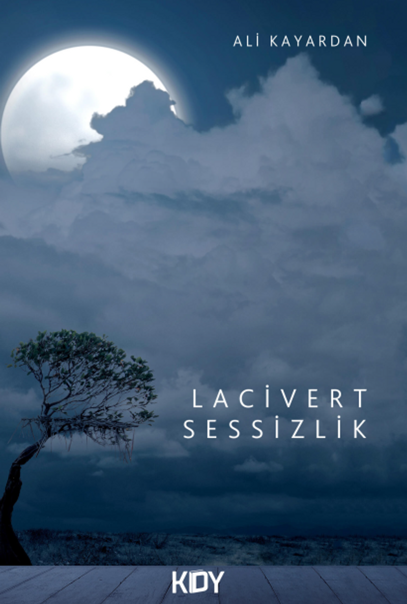 Lacivert Sessizlik kitap kapağı