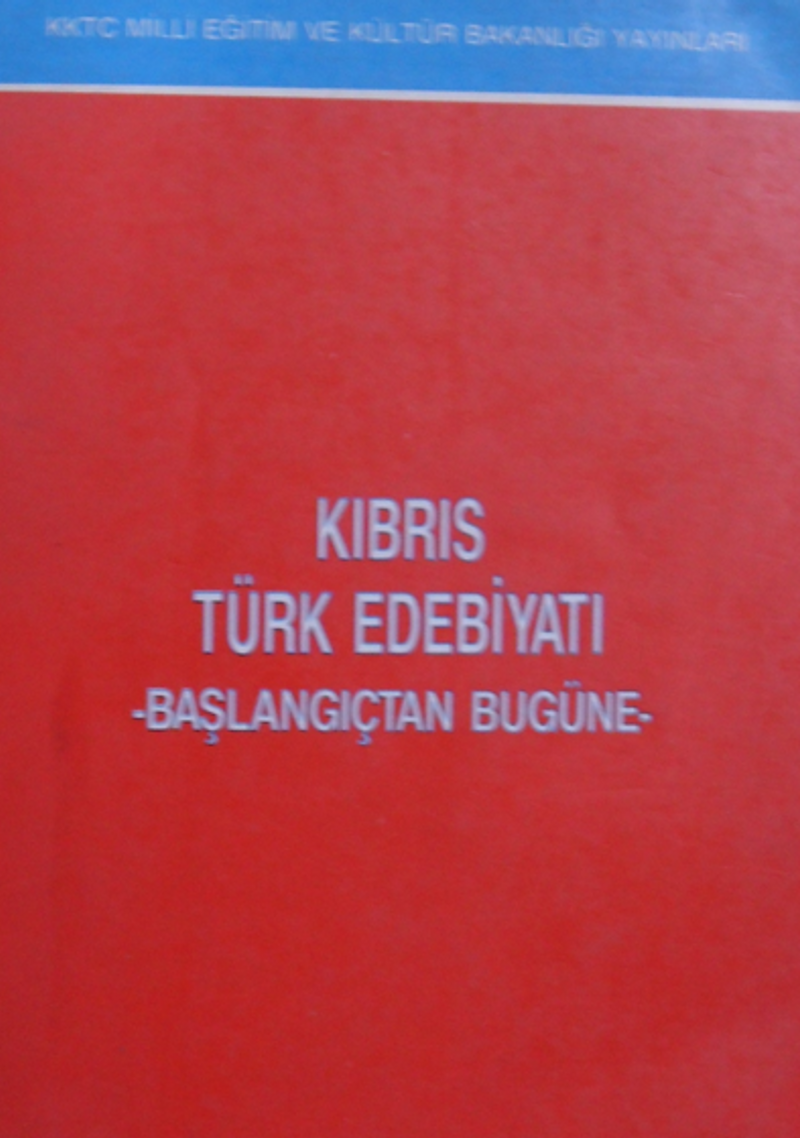Kıbrıs Türk Edebiyatı Başlangıçtan Bugüne / 3-F-34 kitap kapağı