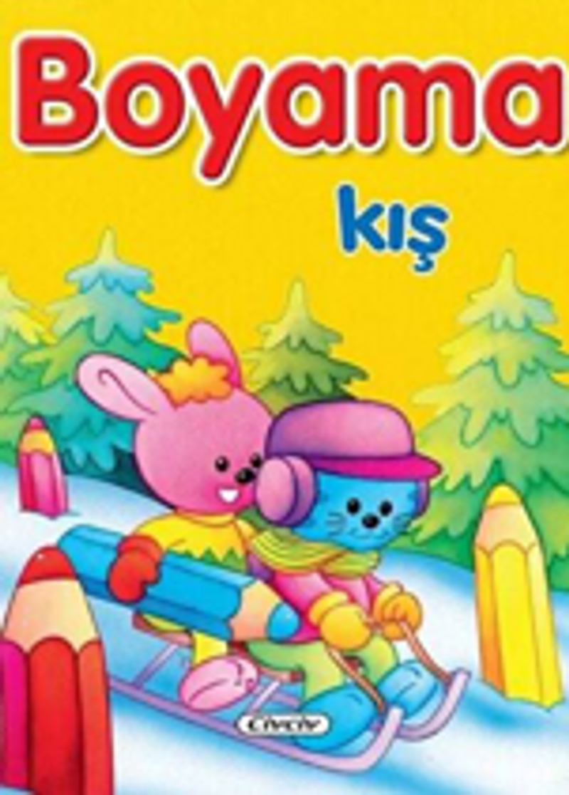 Mevsimler Boyama - Kış kitap kapağı