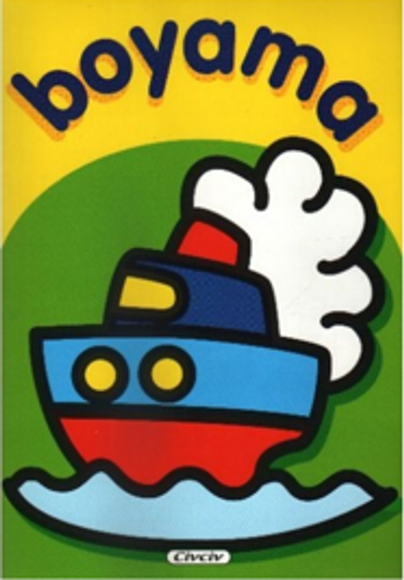 Boyama - Gemi kitap kapağı