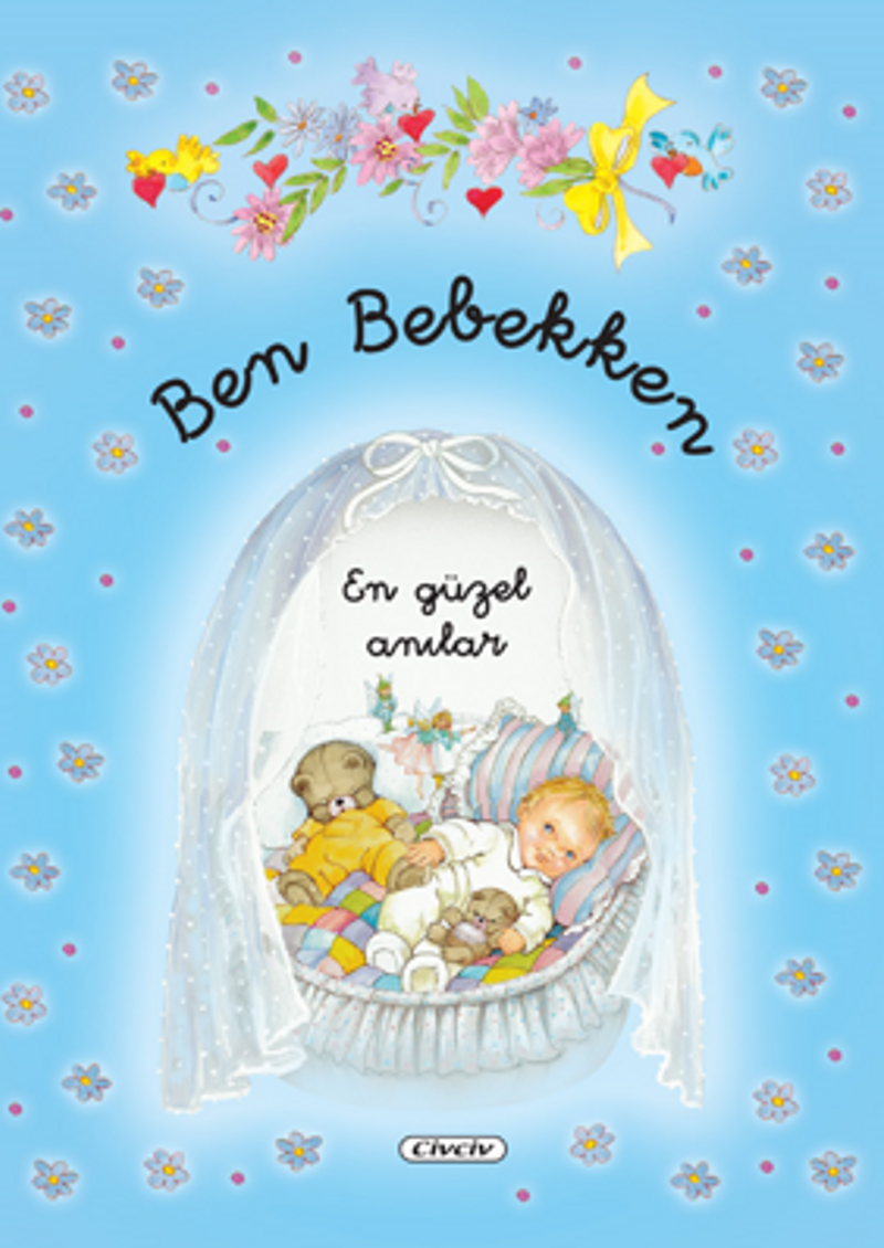 Ben Bebekken - Mavi kitap kapağı