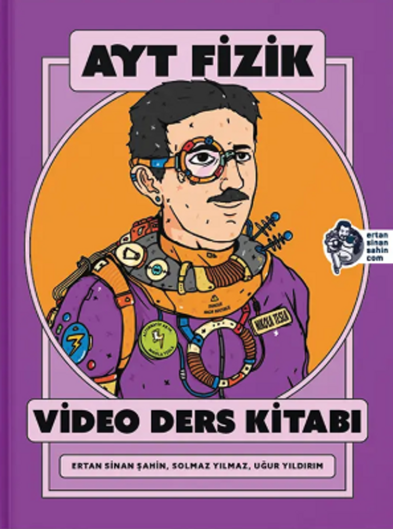 Ertan Sinan Şahin AYT Fizik Video Ders Kitabı kitap kapağı