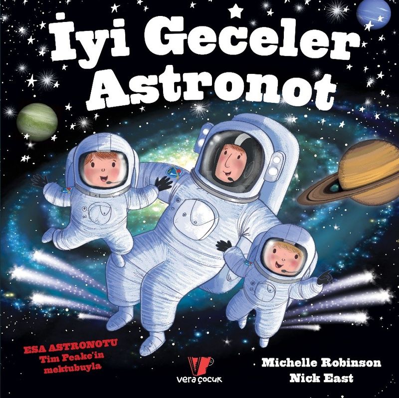 İyi Geceler Astronot kitap kapağı