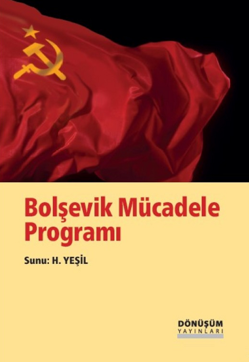 Bolşevik Mücadele Programı kitap kapağı