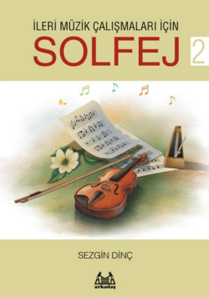 İleri Müzik Çalışmaları İçin Solfej 2 kitap kapağı