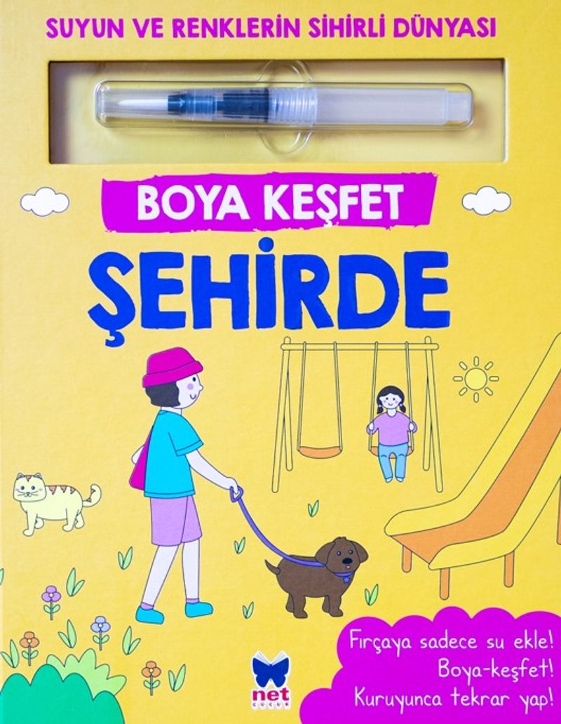 Boya Keşfet / Şehirde kitap kapağı