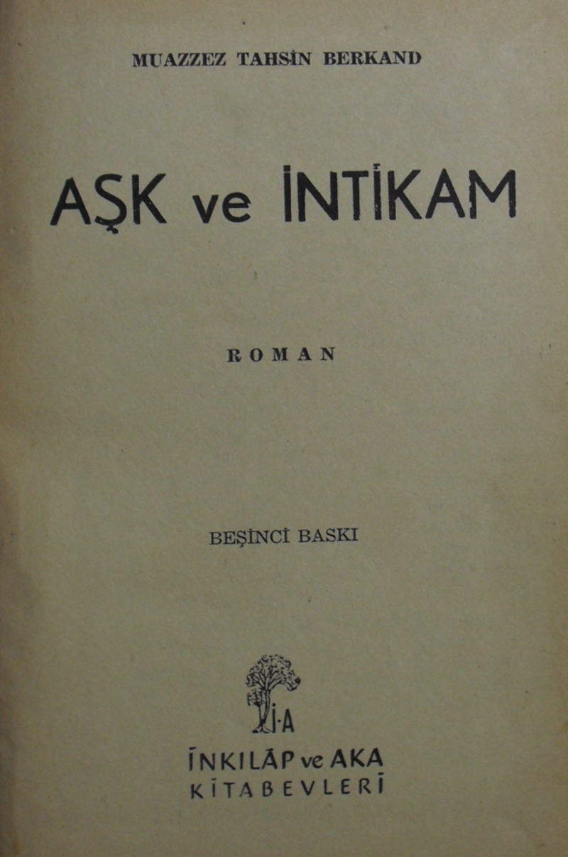 Aşk ve İntikam / 14-A-41 kitap kapağı
