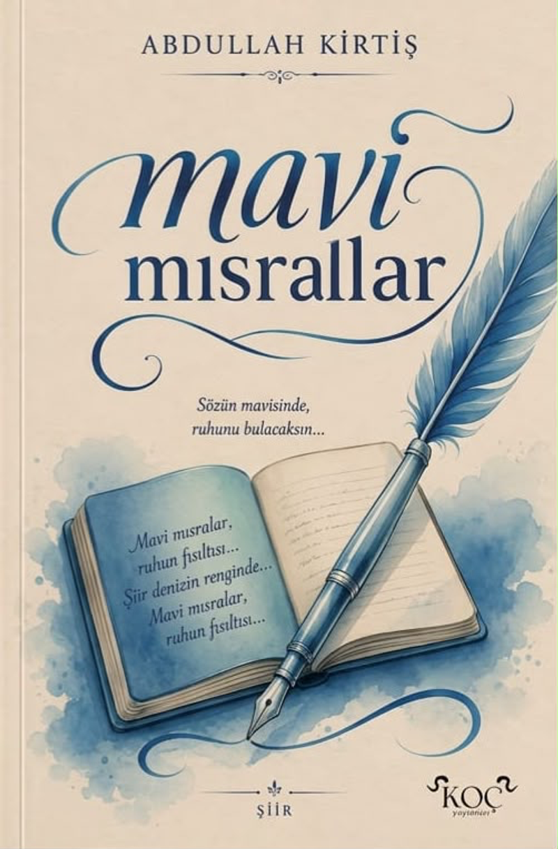 Mavi Mısralar kitap kapağı
