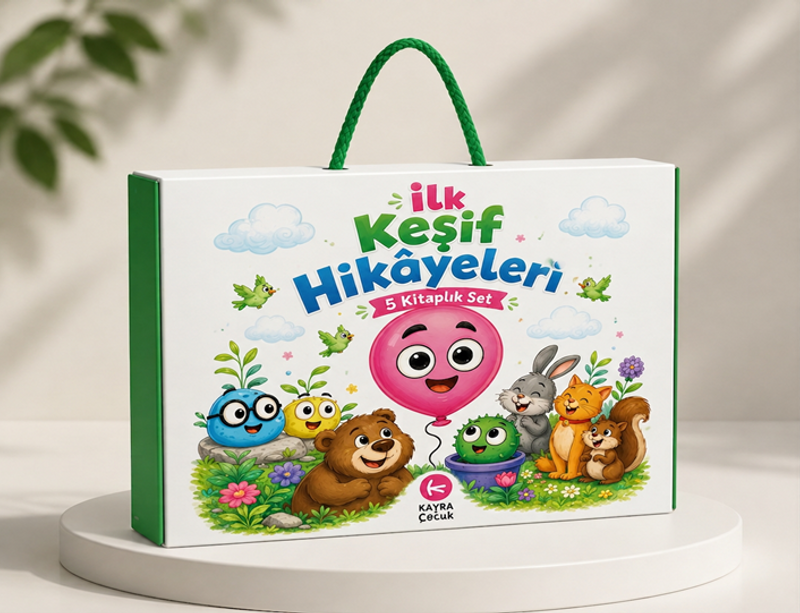 İlk Keşif Hikayeleri Seti (5 Kitaplık Set) kitap kapağı
