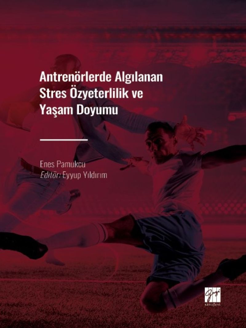 Antrenörlerde Algılanan Stres Özyeterlilik ve Yaşam Doyumu kitap kapağı