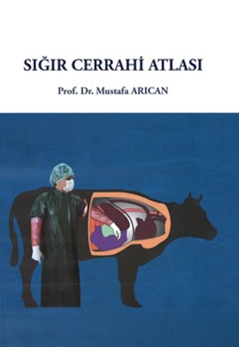 Sığır Cerrahi Atlası kitap kapağı