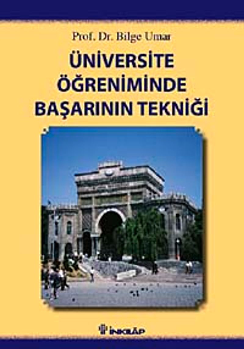 Üniversite Öğreniminde Başarının Tekniği kitap kapağı