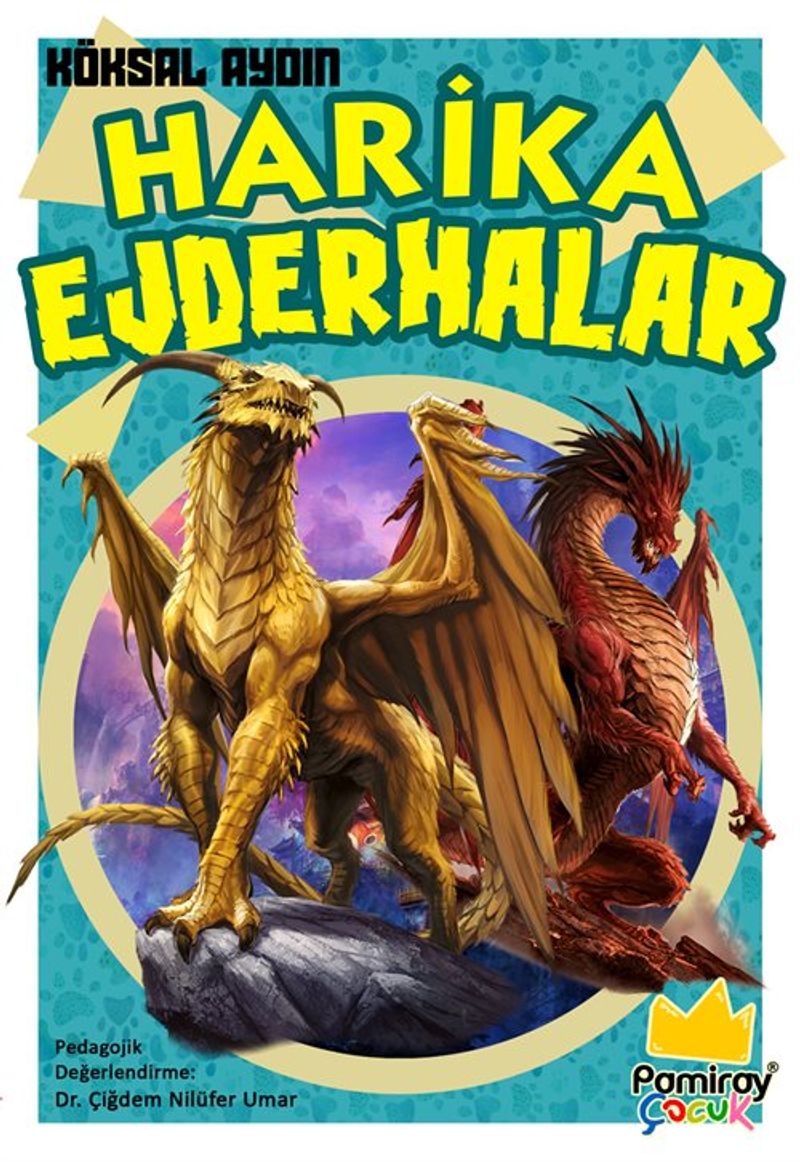 Harika Ejderhalar kitap kapağı