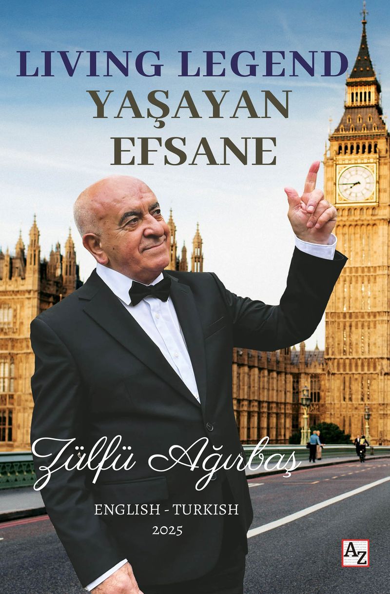 Living Legend Yaşayan Efsane kitap kapağı