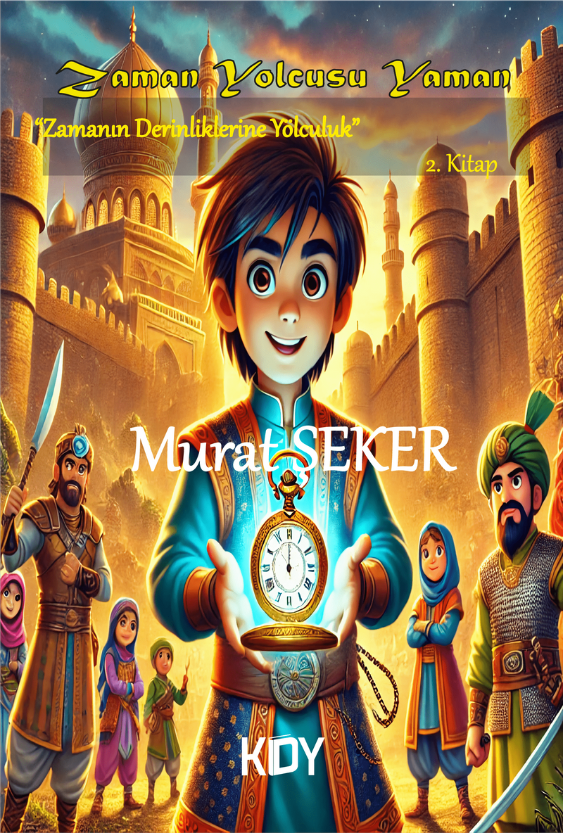 Zaman Yolcusu Yaman 2. Kitap kitap kapağı