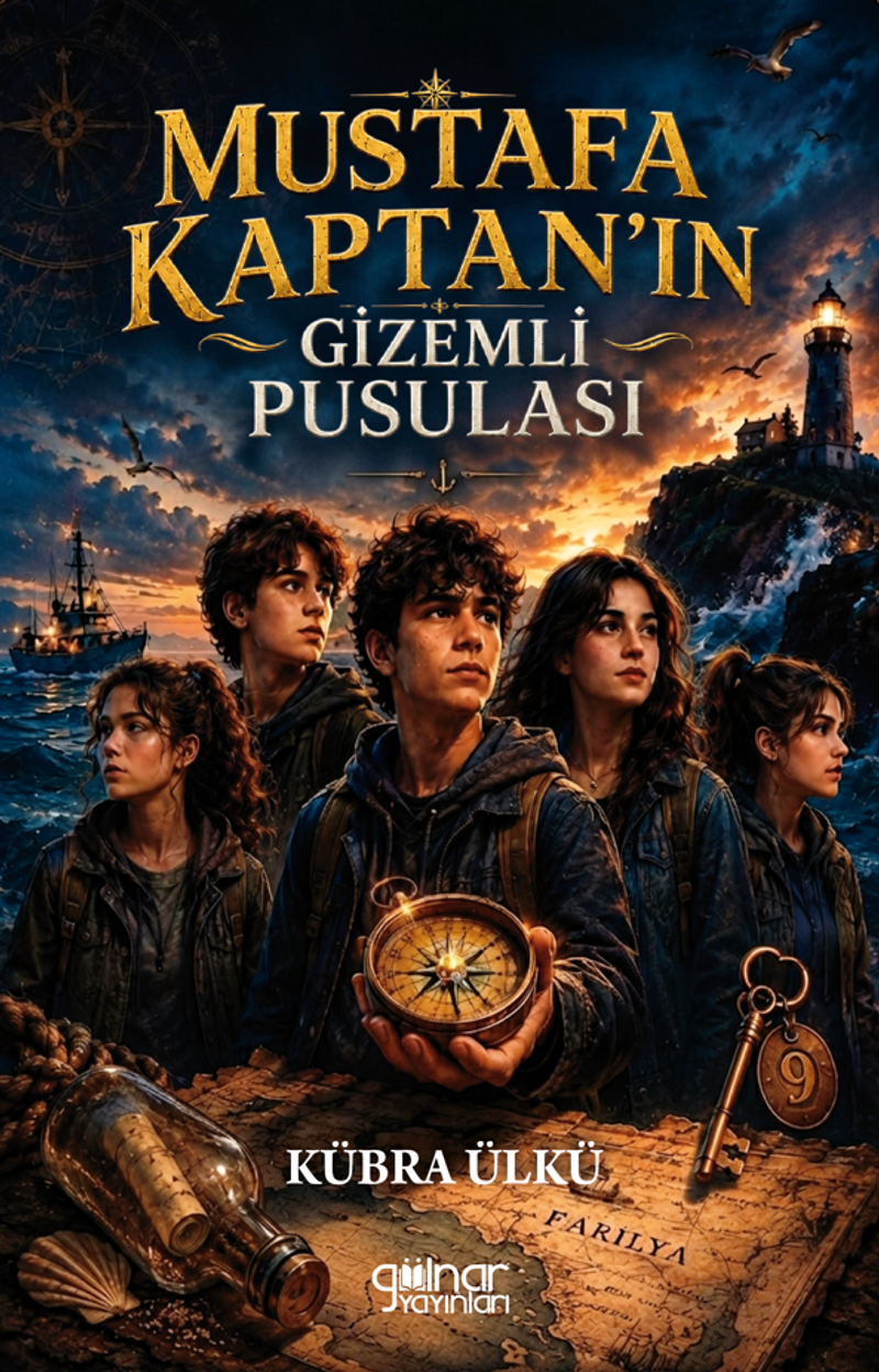 Mustafa Kaptan'ın Gizemli Pusulası kitap kapağı