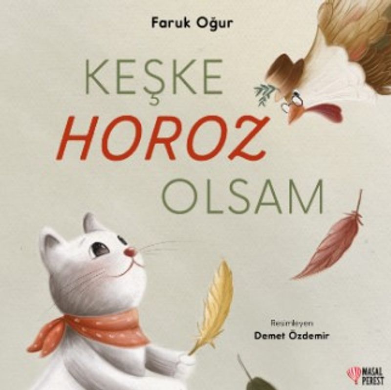 Keşke Horoz Olsam kitap kapağı
