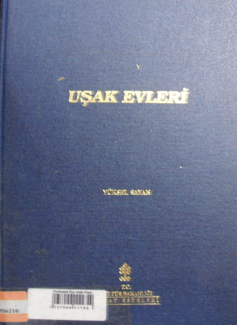 Uşak Evleri (23-B-21) kitap kapağı