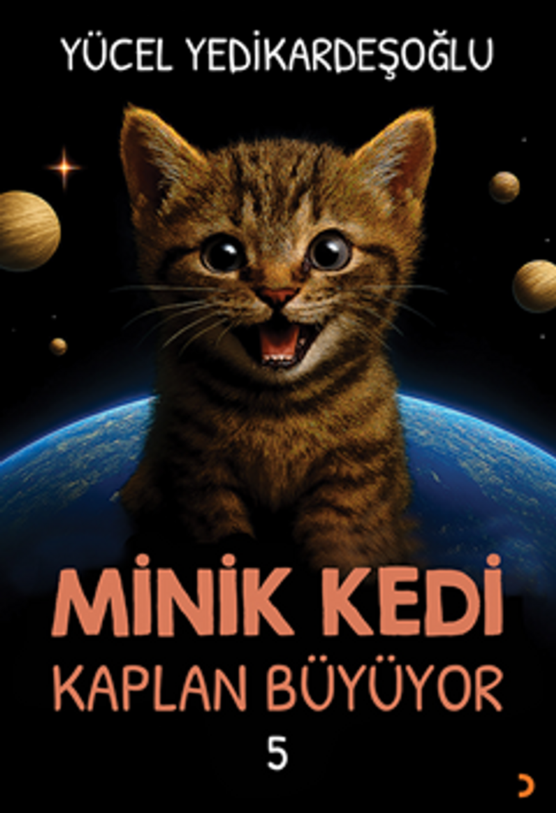 Minik Kedi Kaplan Büyüyor 5 kitap kapağı