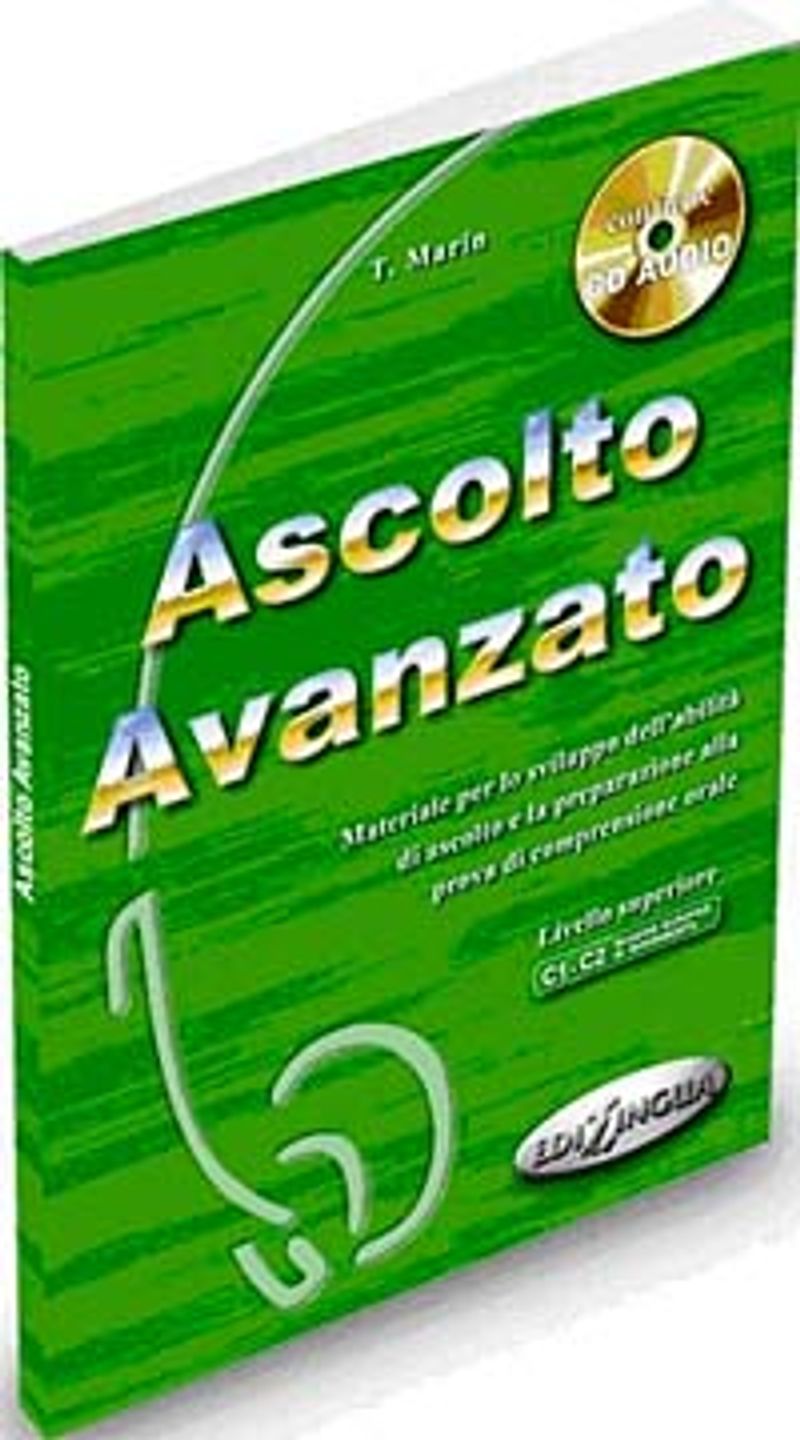 Ascolto Avanzato +CD (İtalyanca İleri Seviye Dinleme) kitap kapağı