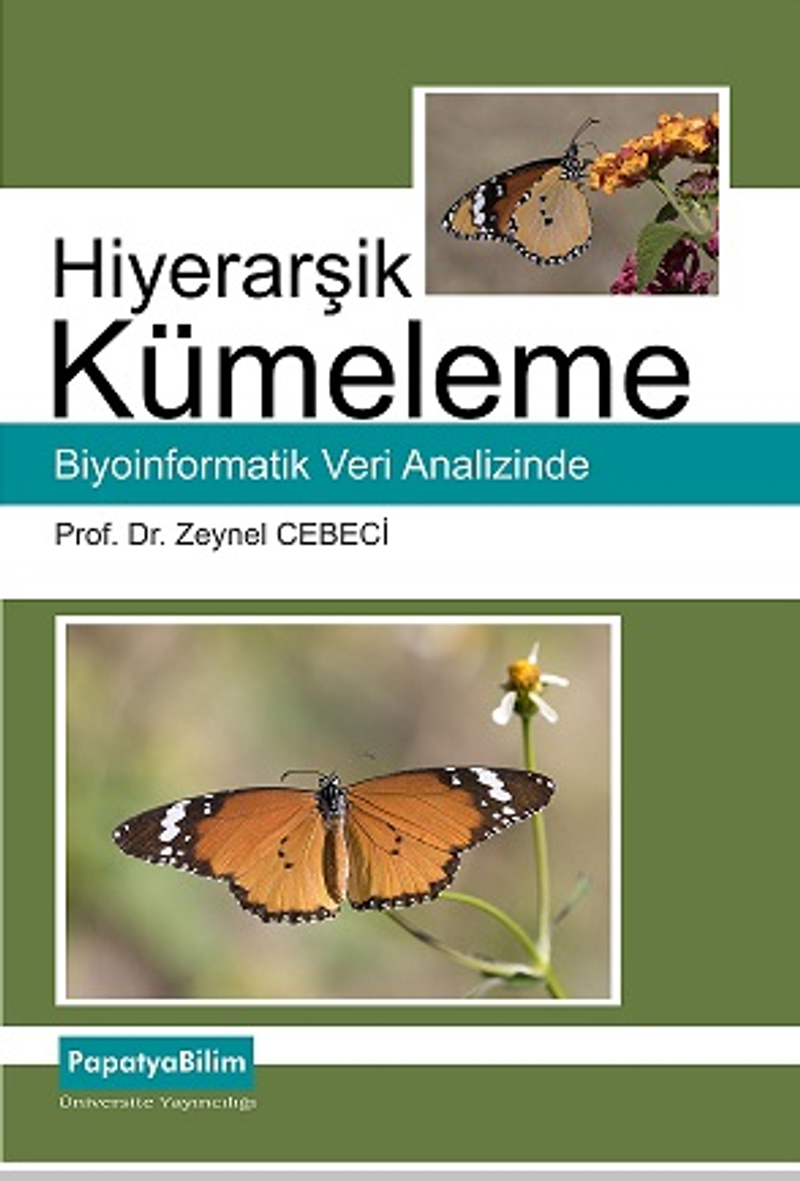 Biyoenformatik Veri Analizinde R ile Hiyerarşik Kümeleme kitap kapağı