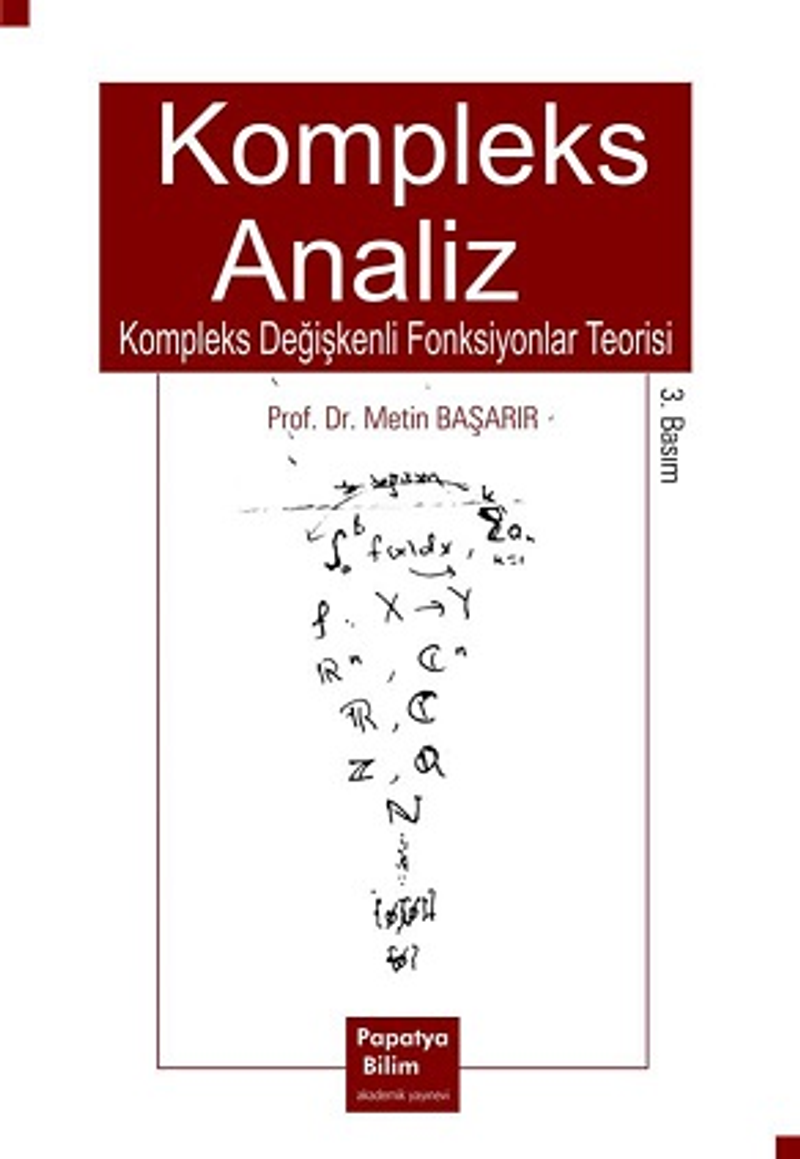 Kompleks Analiz: Kompleks Değişkenli Fonksiyonlar Teorisi kitap kapağı
