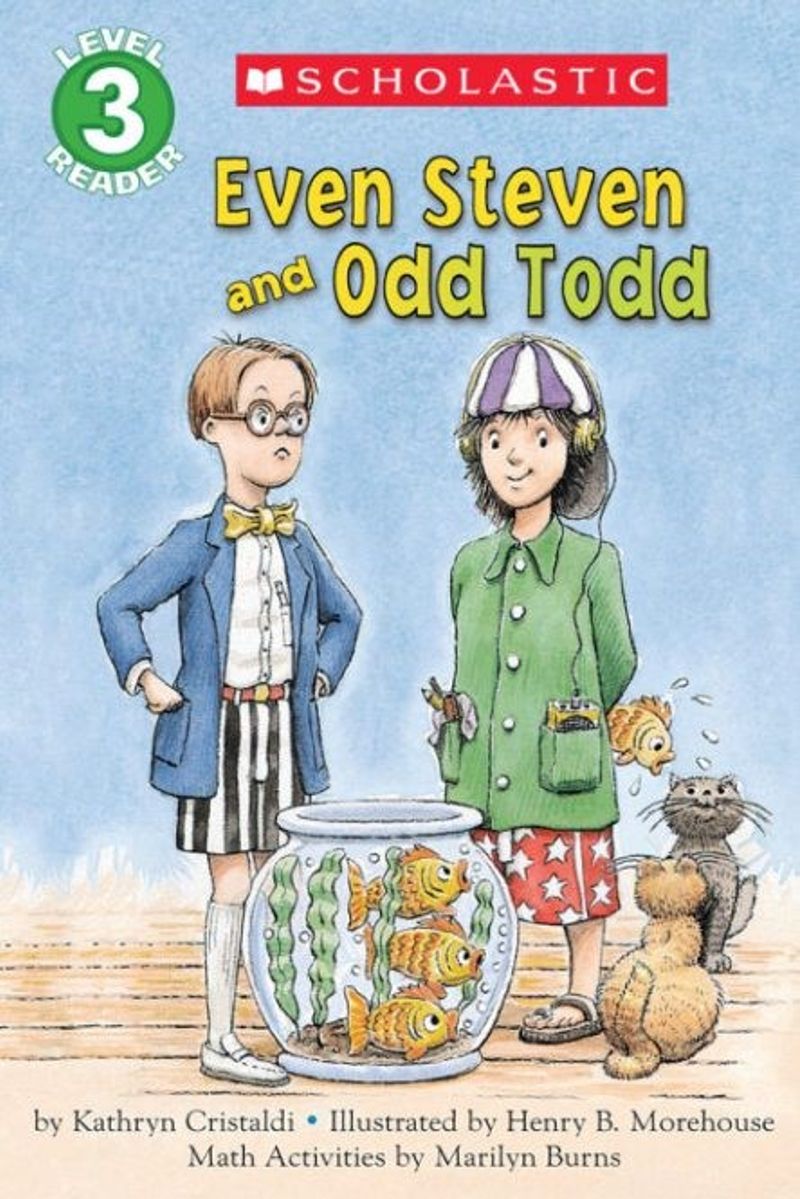 Even Steven and Odd Todd (Scholastic Reader Level 3) kitap kapağı