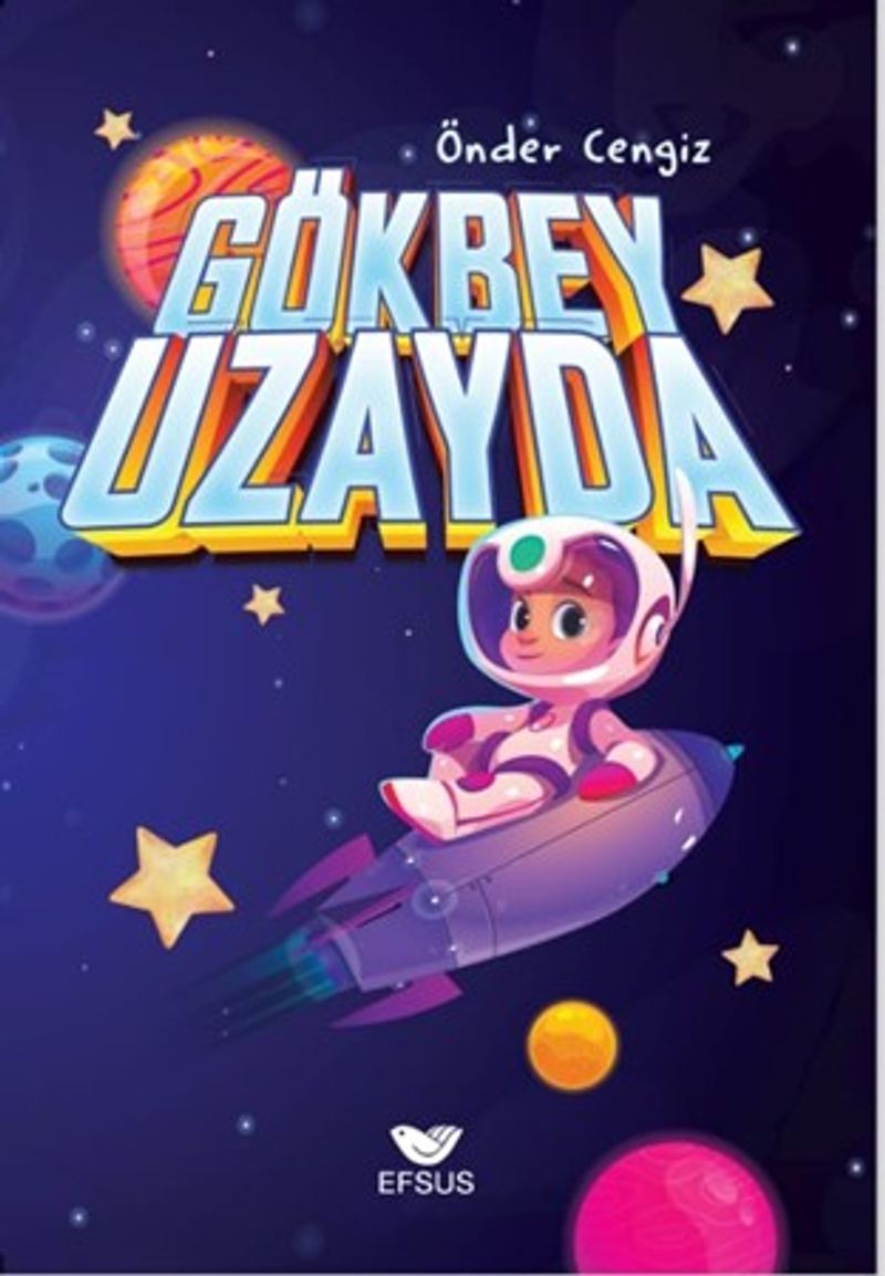 Gökbey Uzayda kitap kapağı