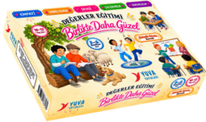 5-6. Sınıf Değerler Eğitimi-Birlikte Daha Güzel (5 Kitap Set) kitap kapağı