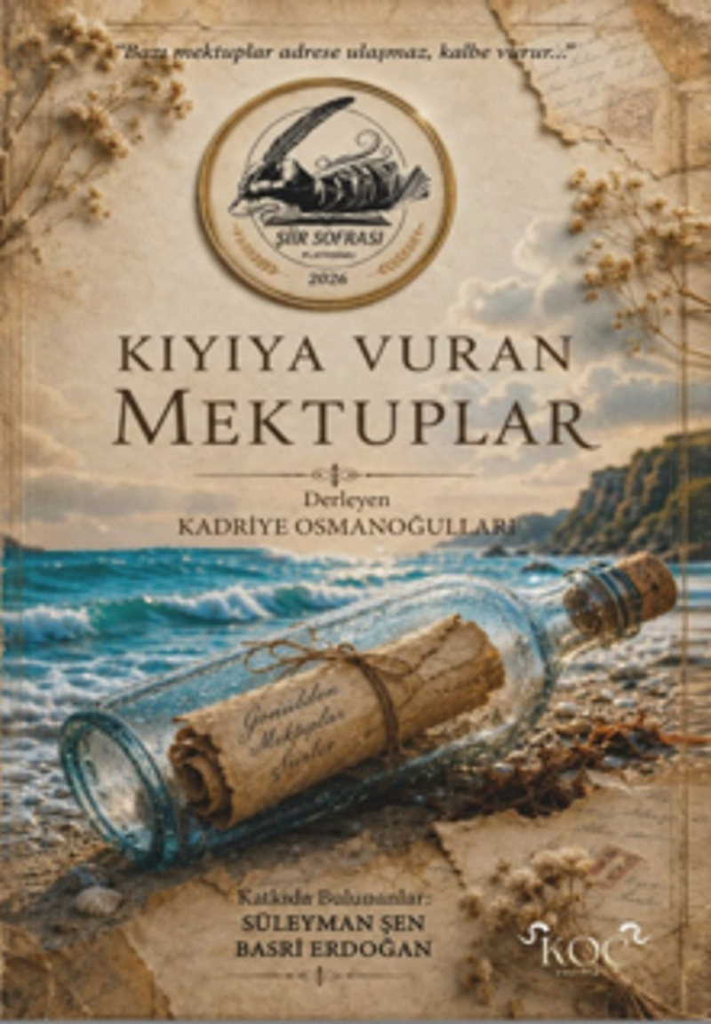 Kıyıya Vuran Mektuplar kitap kapağı