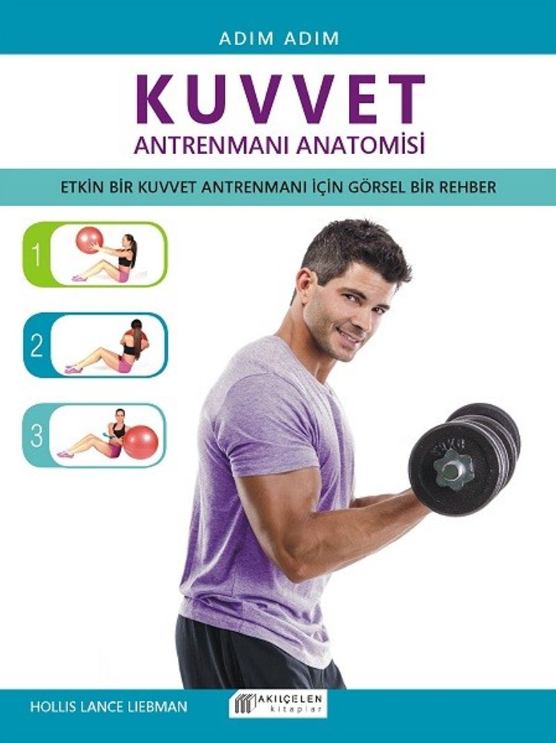 Adım Adım Kuvvet Antrenmanı Anatomisi kitap kapağı