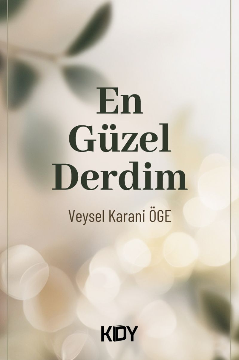 En Güzel Derdim kitap kapağı