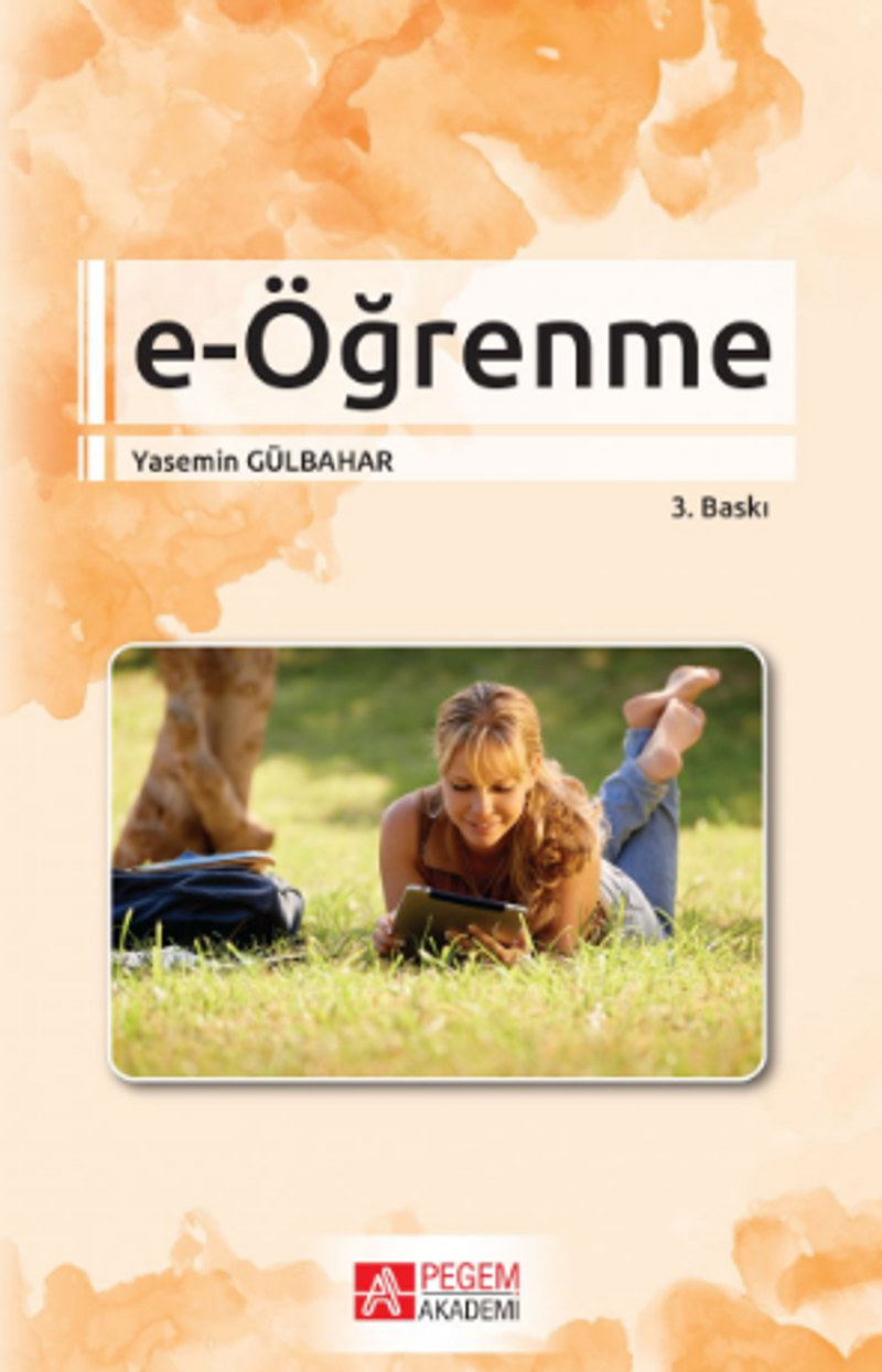 E-Öğrenme kitap kapağı