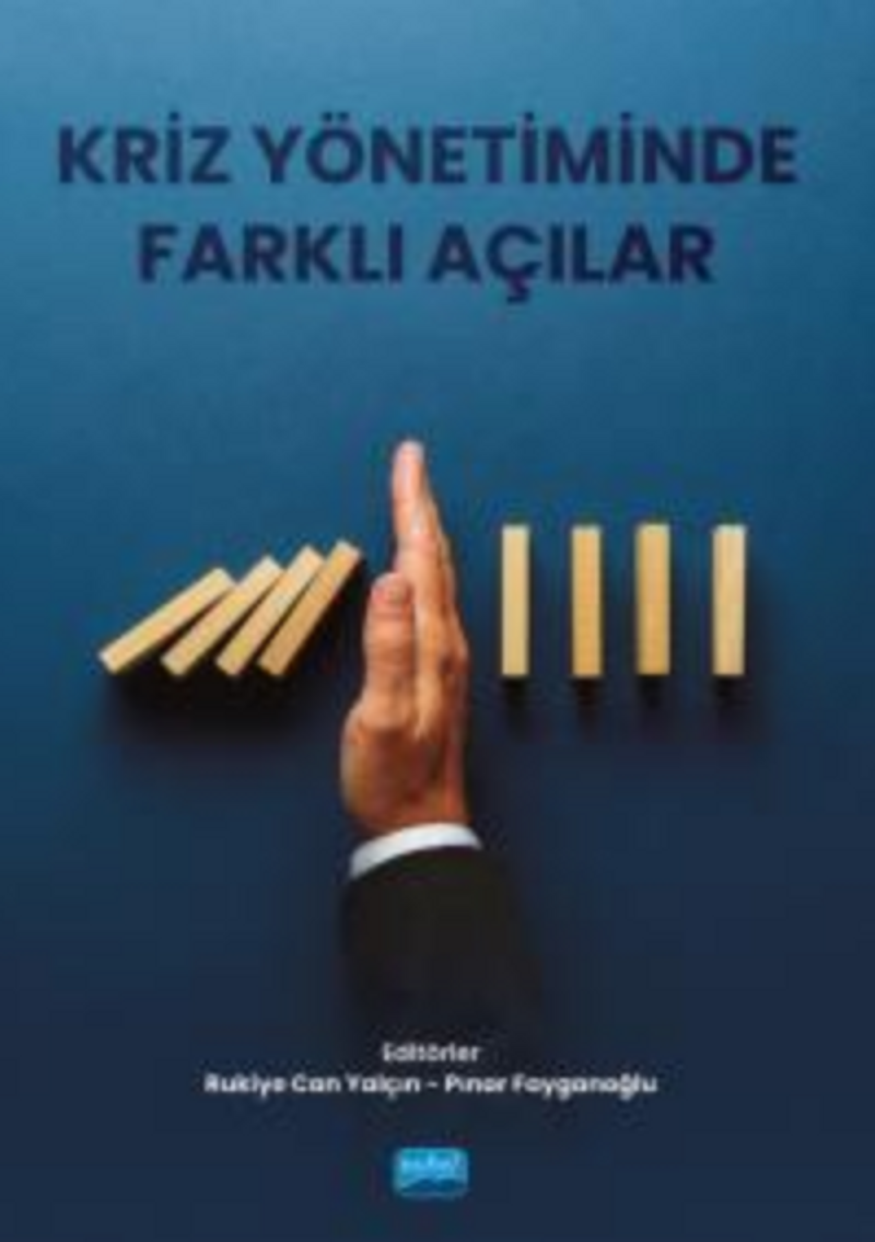Kriz Yönetiminde Farklı Açılar kitap kapağı