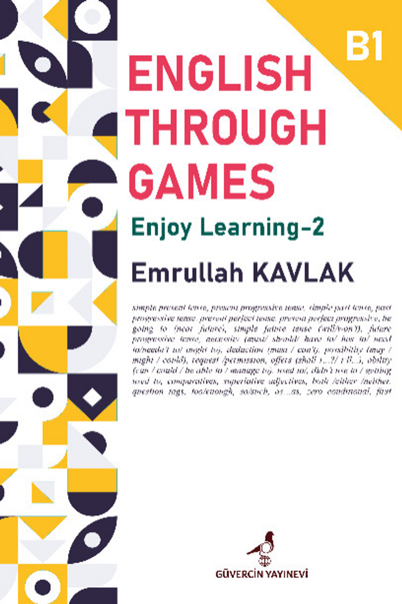 Englısh Through Games - 2 / Enjoy Learnıng B1 kitap kapağı