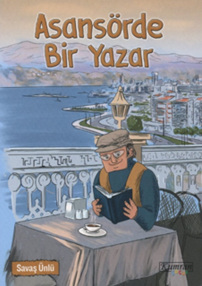 Asansörde Bir Yazar kitap kapağı