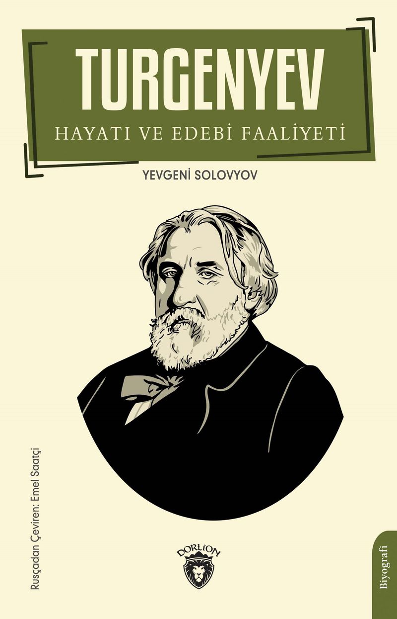Turgenyev Hayatı ve Edebi Faaliyeti kitap kapağı