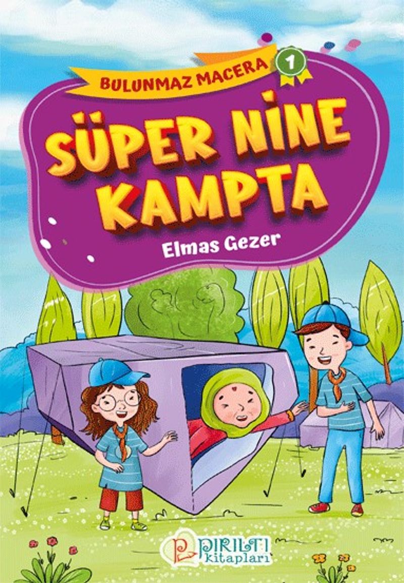 Süper Nine Kampta kitap kapağı