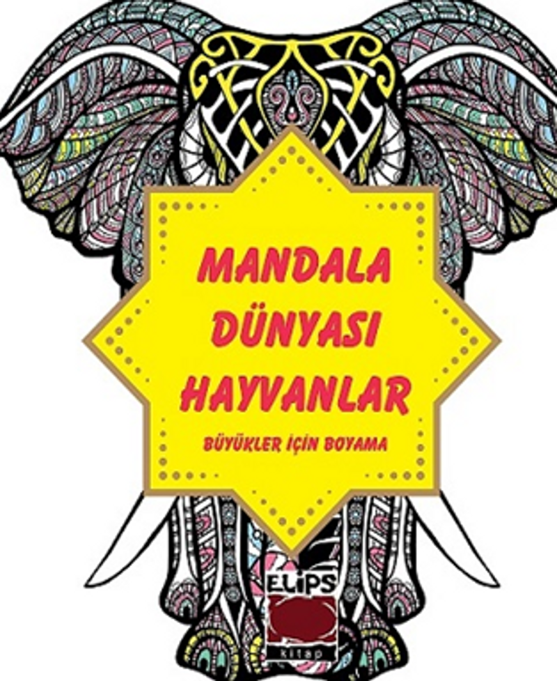 Mandala Dünyası-Hayvanlar kitap kapağı