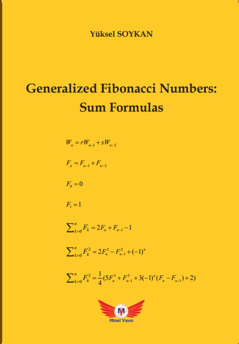 Generalized Fibonacci Numbers Sum Formulas kitap kapağı