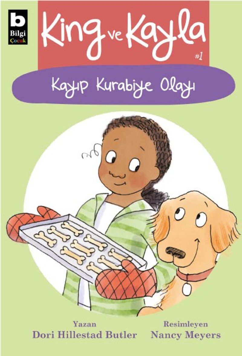 King ve Kayla 1 / Kayıp Kurabiye Olayı kitap kapağı