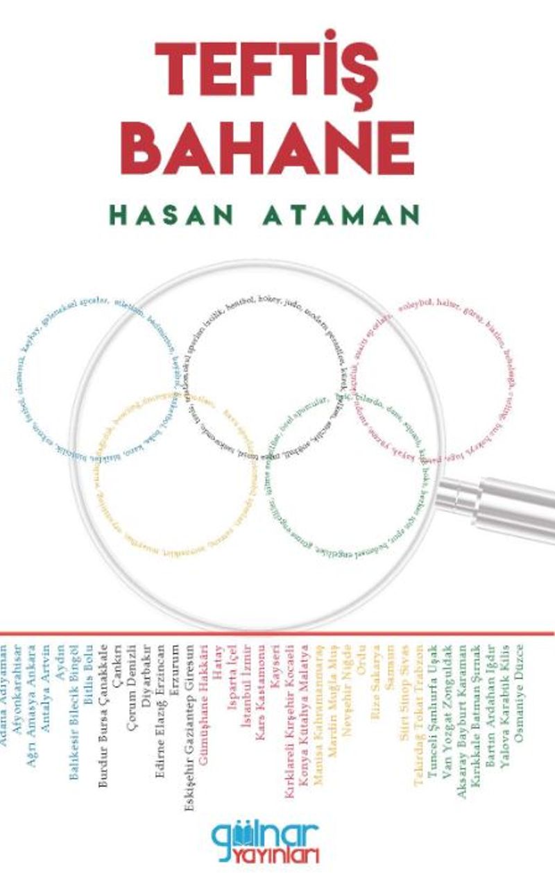 Teftiş Bahane kitap kapağı