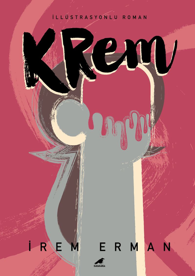 Krem kitap kapağı
