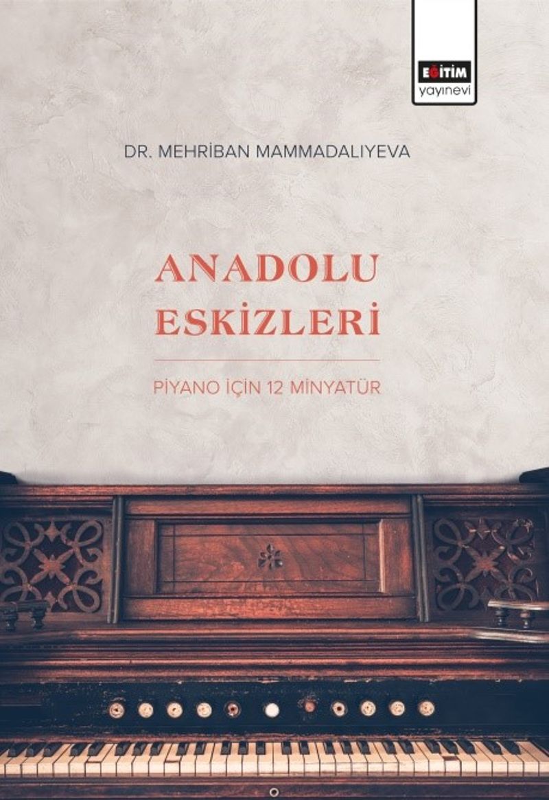 Anadolu Eskizleri: Piyano İçin 12 Minyatür kitap kapağı