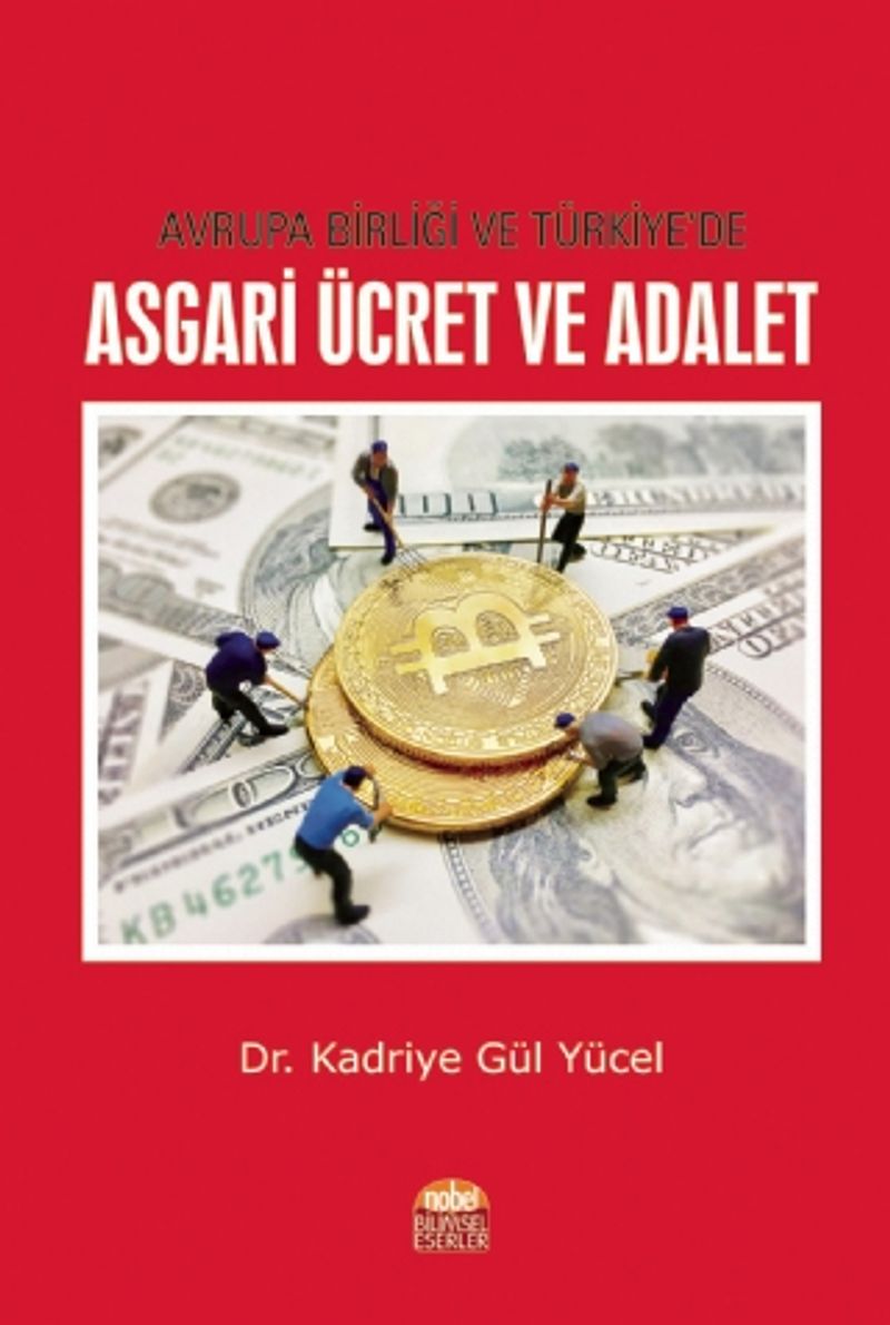 Avrupa Birliği ve Türkiye'de Asgari Ücret ve Adalet kitap kapağı